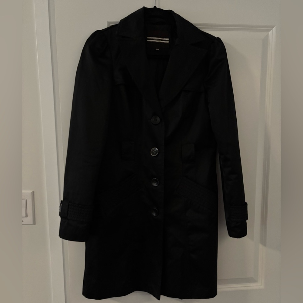 #50 Elegant Black Women's Trench Coat dCasual medium